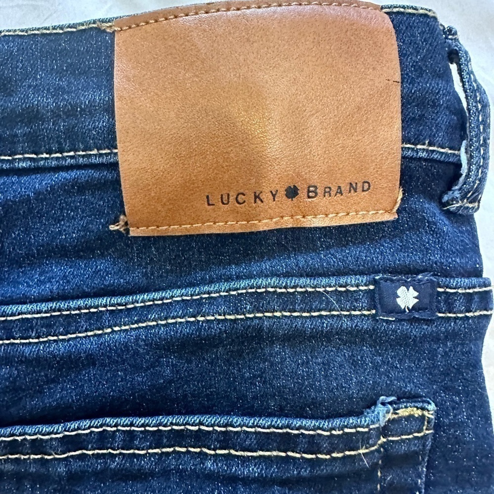 Lucky Brand Advanced Skinny Dark Wash Jeans - Size 18 - Picture 3 of 6